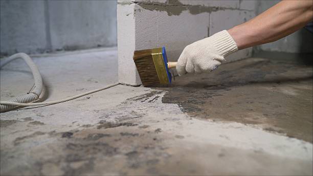 SJ Waterproofing Pros Waterproofing coverage map for Linden, TN and surrounding area